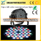 54*3w stage Full-color Waterproof wireless led par can light