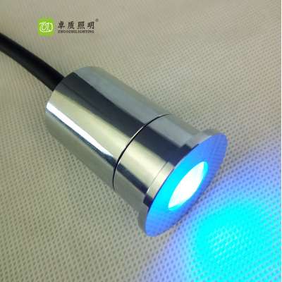 Waimaotong New Products DC12V Outdoor Lighting 32MM Small Aluminum LED Underground Light Rgb