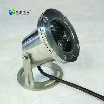 3w Underwater Led light, Stainless Steel Underwater Led Swimming Pool Lights