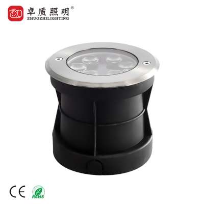 Underwater IP65 3W AC Waterproof Stainless Steel Adjustable LED Underground Light