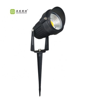 High Bright Landscape Waterproof COB Led Flower Garden Spike Light 3w